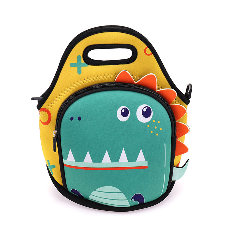 3-4 timmars värmeisolerad krokodilneopren Lunchväska för barn